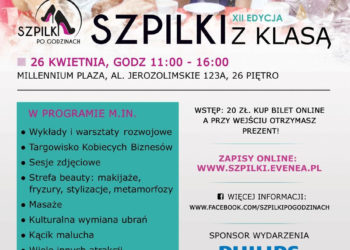 WYDARZENIE DLA KOBIET, KTÓRE CHCĄ OD ŻYCIA WIĘCEJ!  SZPILKI Z KLASĄ! ED. XII