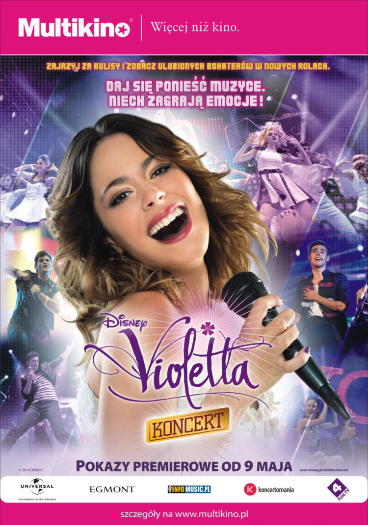 Daj się ponieść muzyce z Violettą w Multikinie!