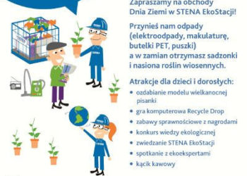 WIOSENNE EKOPRZEBUDZENIE – SADZONKI ZA ODPADY W STENA EKOSTACJI
