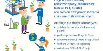 WIOSENNE EKOPRZEBUDZENIE – SADZONKI ZA ODPADY W STENA EKOSTACJI