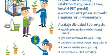 WIOSENNE EKOPRZEBUDZENIE – SADZONKI ZA ODPADY W STENA EKOSTACJI