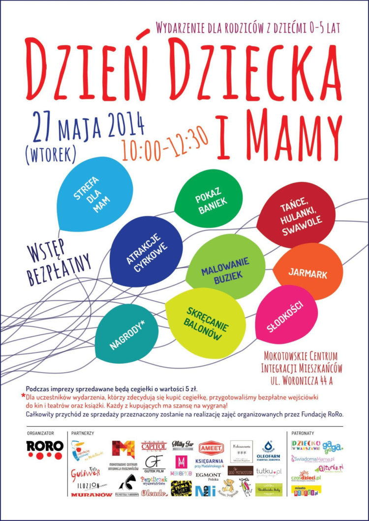 DZIEŃ DZIECKA I MAMY – FUNDACJA RORO