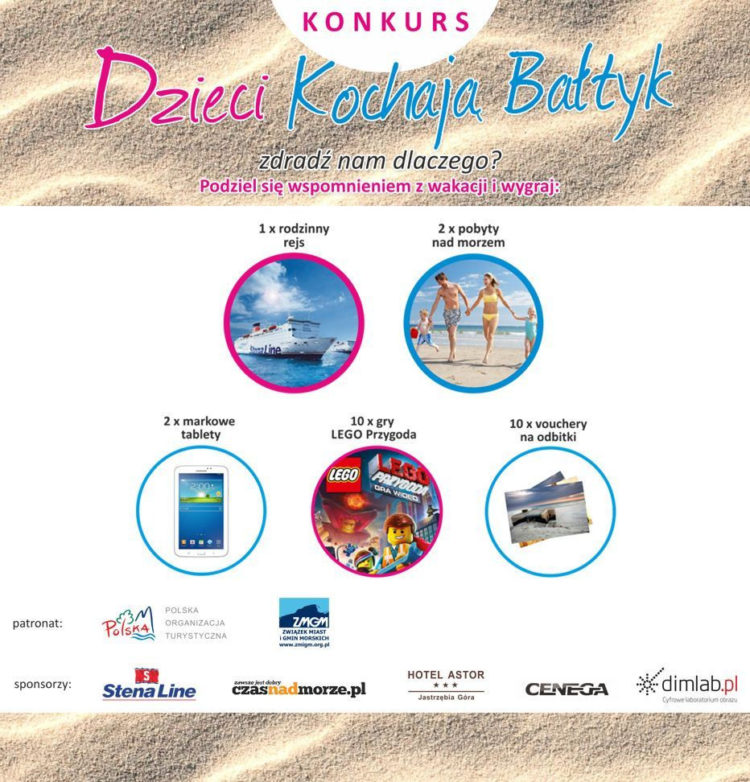 Mamy tworzą wirtualną mapę wspomnień z wakacji – Konkurs Dzieci Kochają Bałtyk