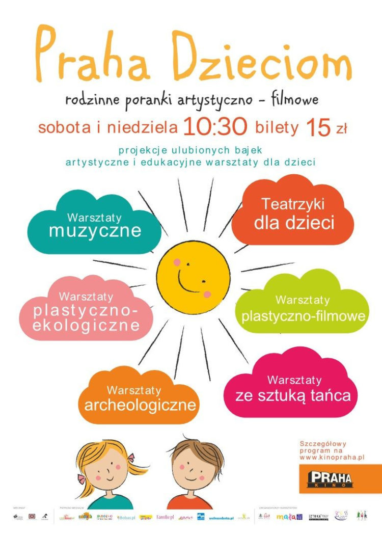 PRAHA DZIECIOM – RODZINNE PORANKI ARTYSTYCZNO-FILMOWE