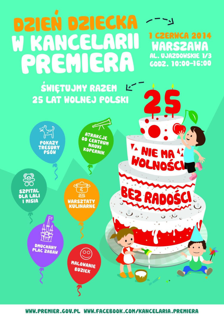 DZIEŃ DZIECKA W KANCELARII PREMIERA: NIE MA WOLNOŚCI BEZ RADOŚCI!