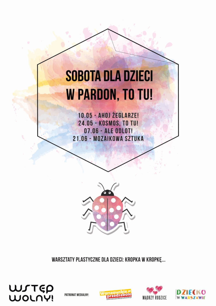 SOBOTA DLA DZIECI W PARDON, TO TU!