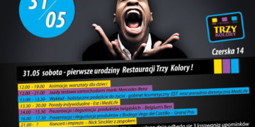 PIERWSZE URODZINY RESTAURACJI TRZY KOLORY