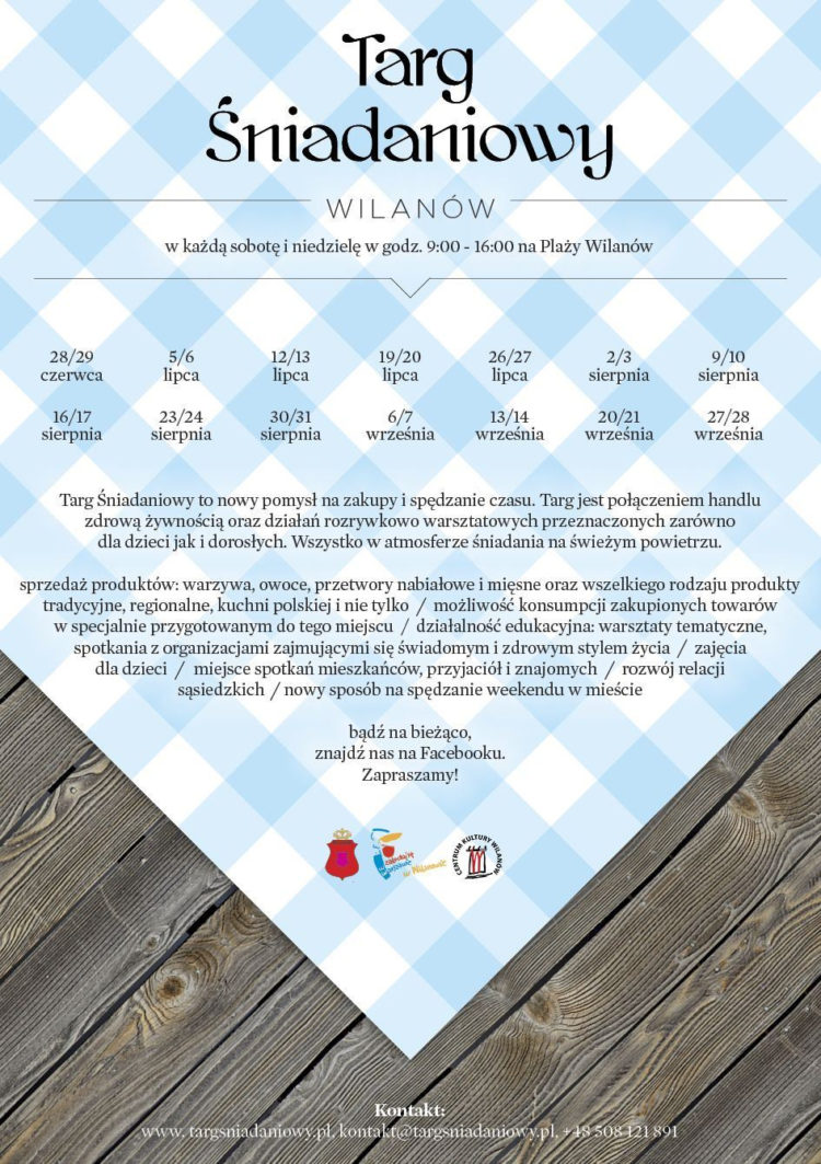 Targ Śniadaniowy w Wilanowie