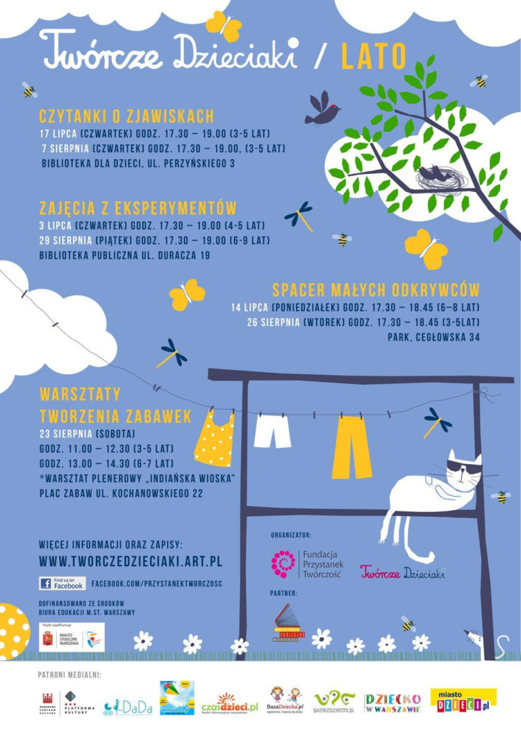 WARSZTATY „TWÓRCZE DZIECIAKI”