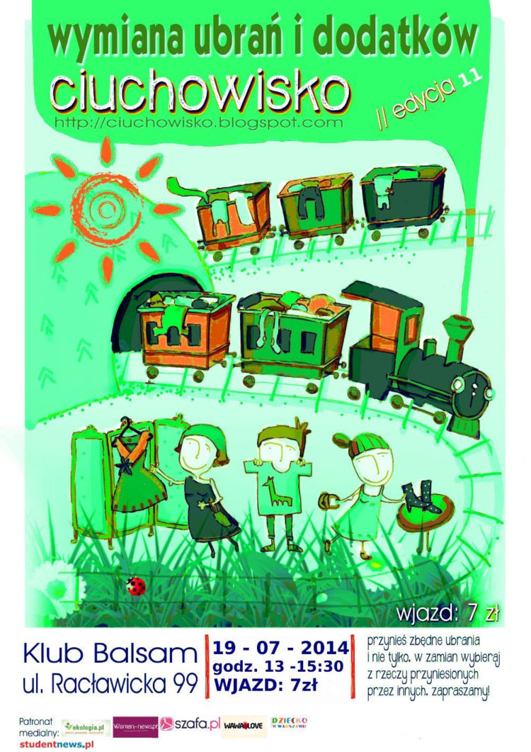 Kolejne Ciuchowisko w Warszawie. To już XI edycja !!!