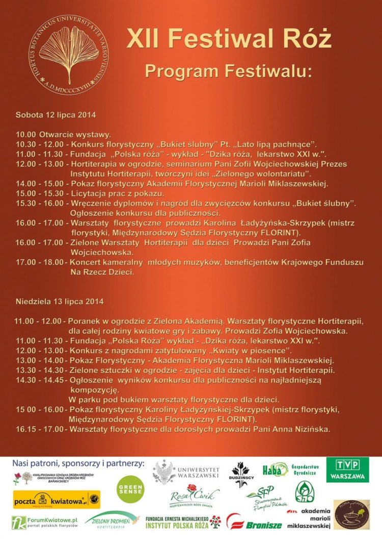 Festiwal Róż 2014