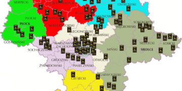 Więcej czarnych punktów nad wodą