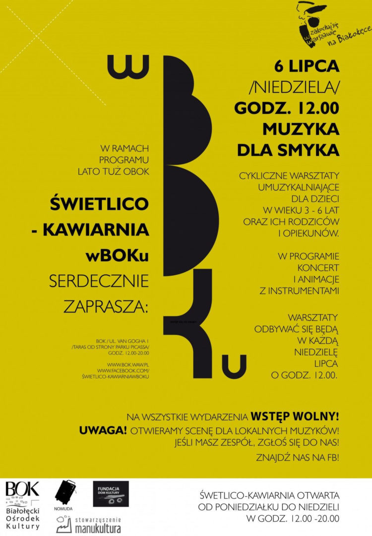 Nowy cykl warsztatów jazzowych dla całej rodziny – MUZYKA DLA SMYKA