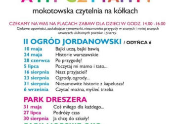 A my czytamy! Mokotowska czytelnia na kółkach