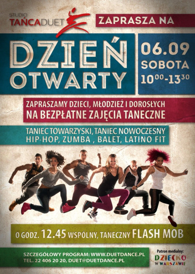 Dzień otwarty w Studio Tańca DUET