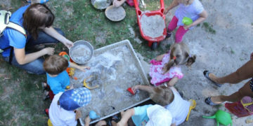 Strefa Dziecka Jarmarku św. Jacka 16 sierpnia