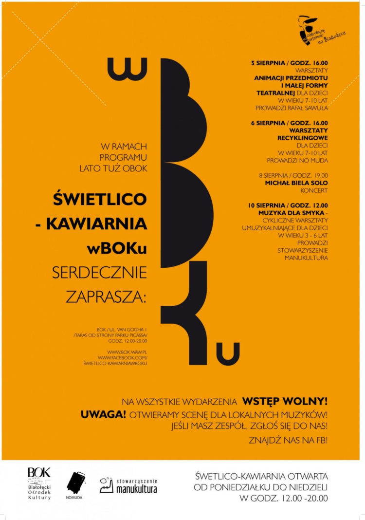Muzyka dla smyka w recyklingowej kawiarni