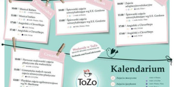 Jesienne kalendarium zajęć w ToZo Cafe