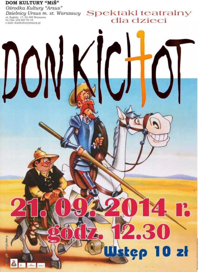 Spektakl teatralny dla dzieci „Don Kichot”