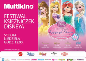 Festiwal Księżniczek Disneya w każdą sobotę i niedzielę października w Multikinie