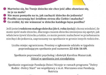 Niejadek, czyli o diecie małego dziecka