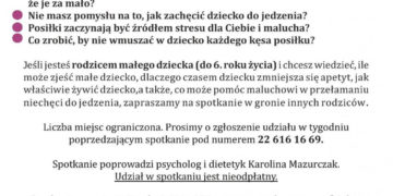 Niejadek, czyli o diecie małego dziecka