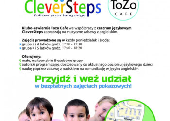 Muzyczne zabawy z angielskim w ToZo Cafe