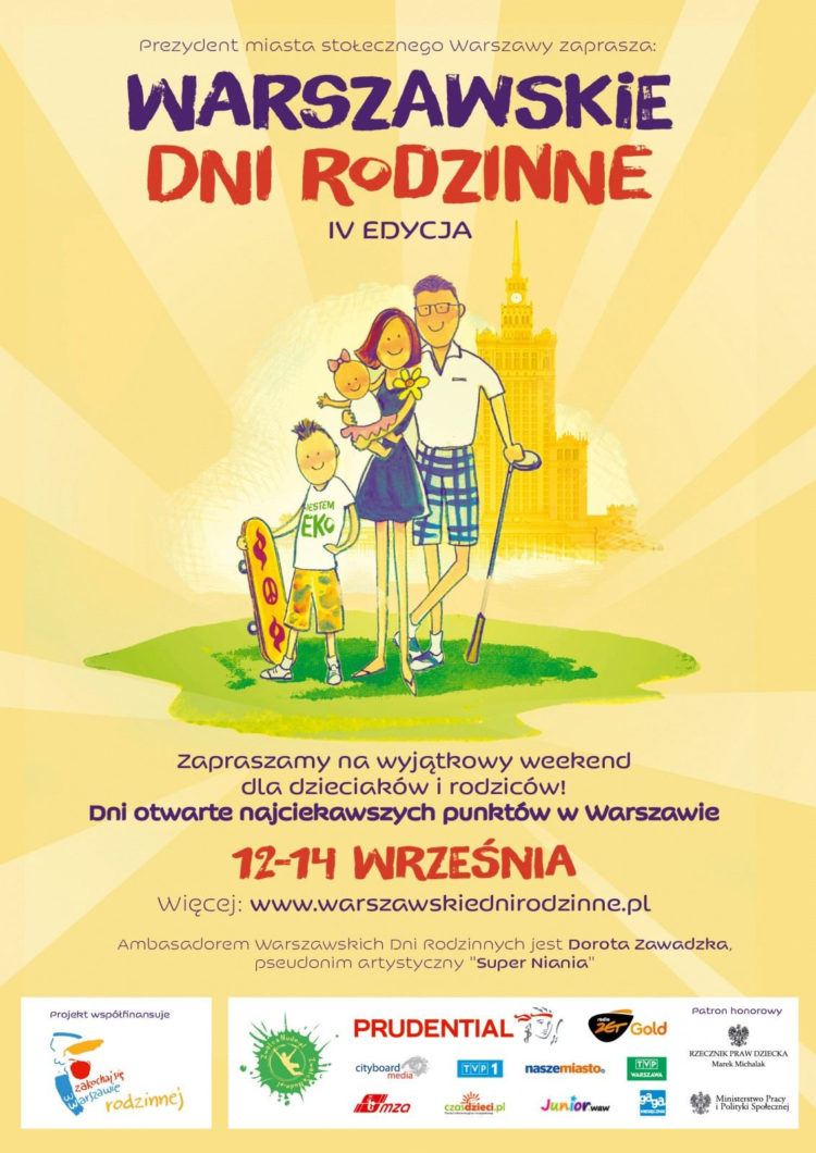WARSZAWSKIE DNI RODZINNE 12-14 WRZEŚNIA 2014