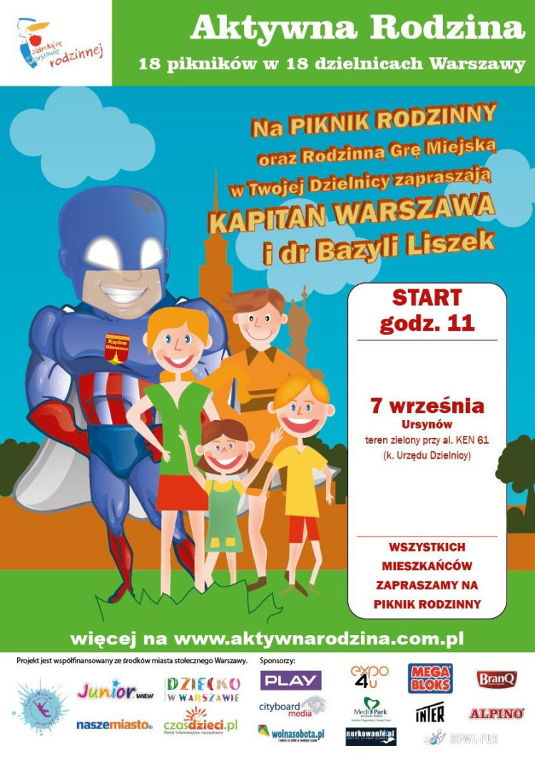 Piknik Rodzinny Aktywna Rodzina – Ursynów