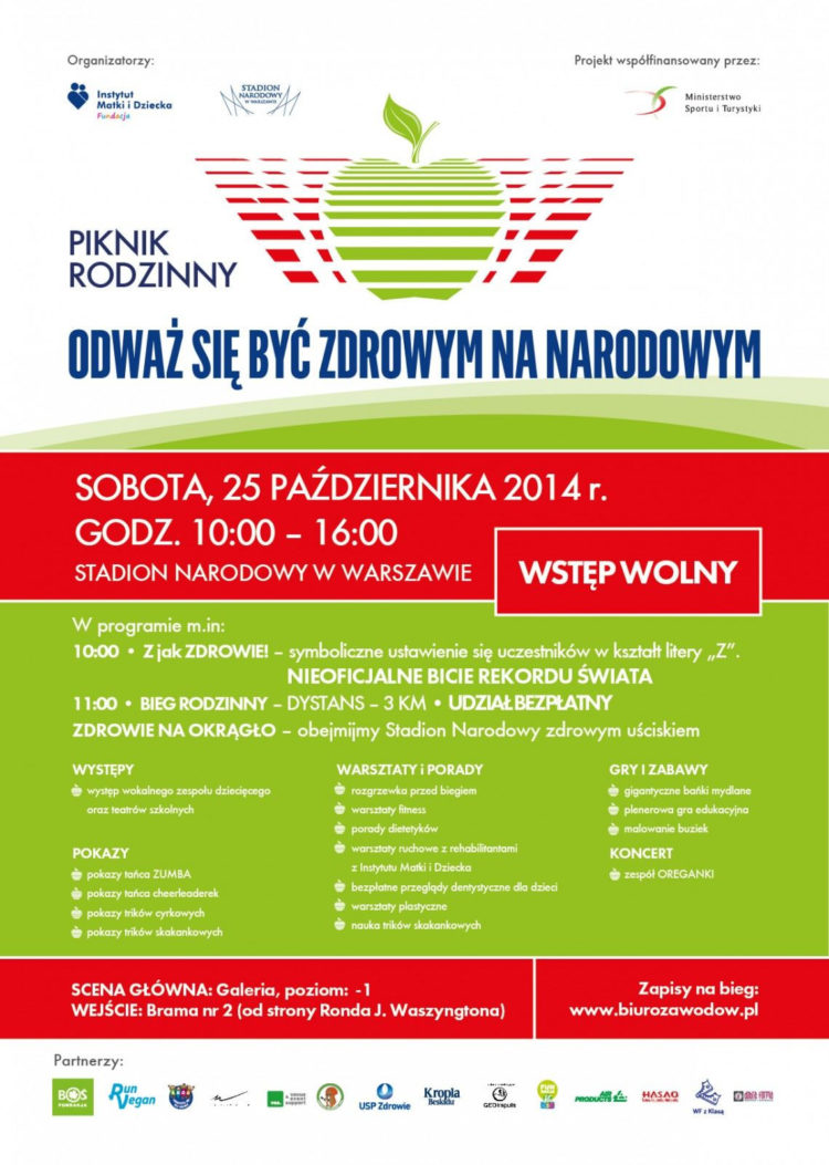 Fundacja Wiewiórki Julii przebada dzieci na Stadionie Narodowym