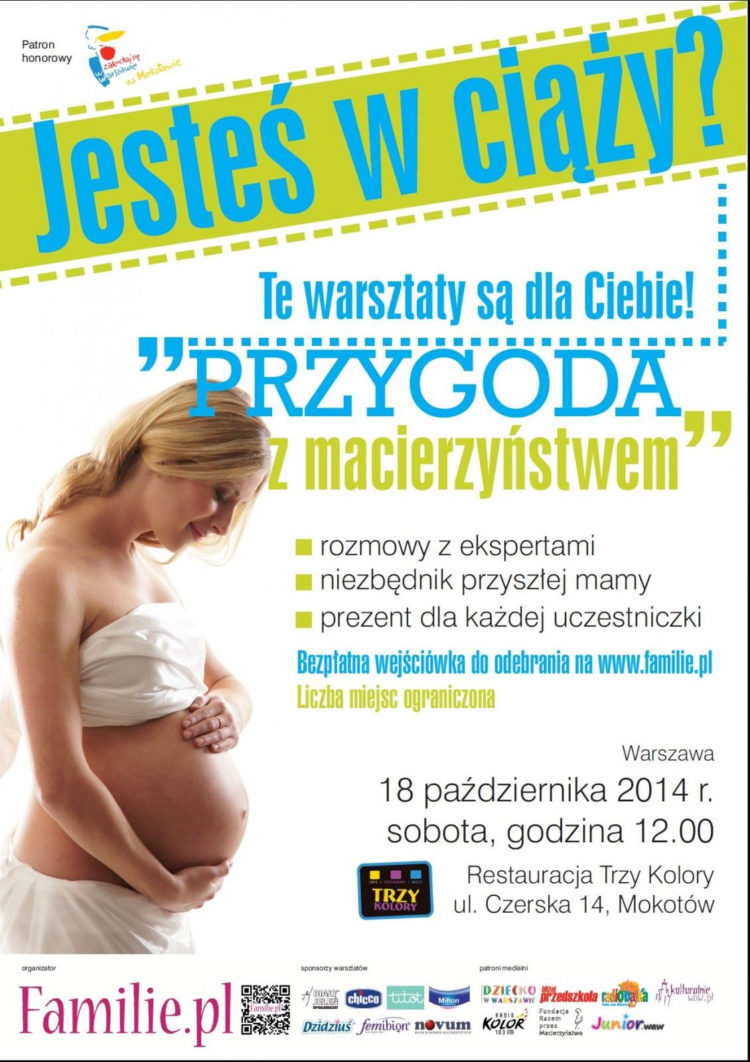 Przygoda z macierzyństwem już 18-go października!