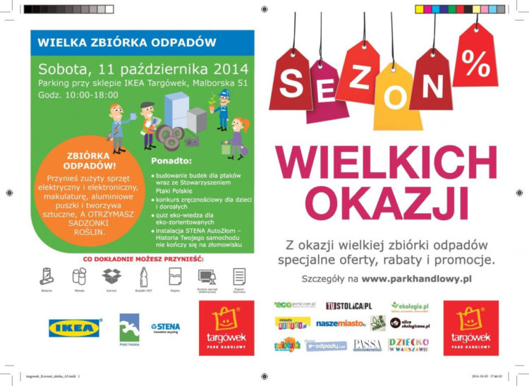 Wielka Zbiórka Odpadów na Targówku i w Jankach