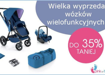 Wielka wyprzedaż wózków wielofunkcyjnych w PinkorBlue!