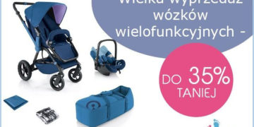 Wielka wyprzedaż wózków wielofunkcyjnych w PinkorBlue!