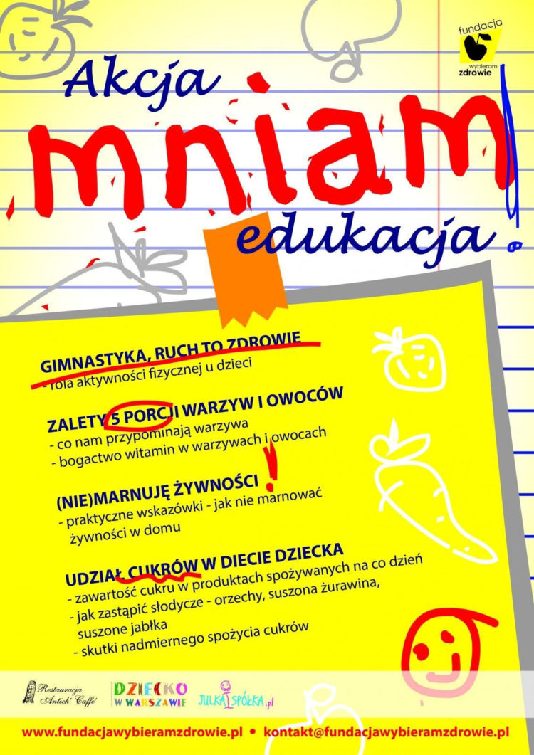 Akcja Mniam Edukacja