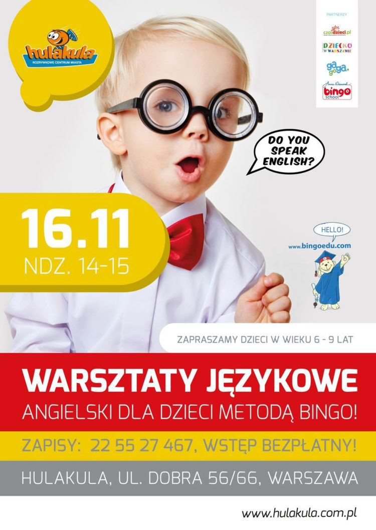 HAPPY WORDS – angielski dla dzieci metodą BINGO!