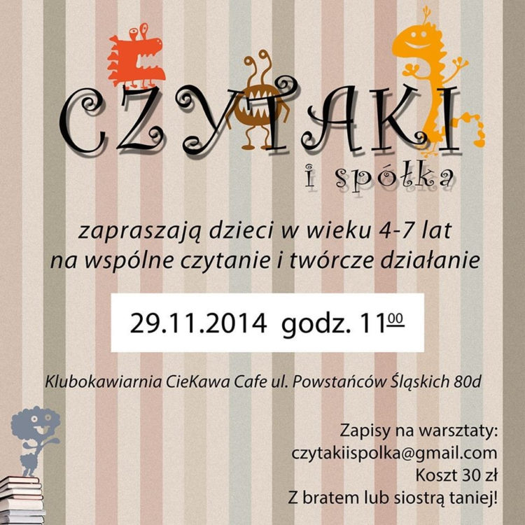 Czytaki i spółka w CieKawa Cafe