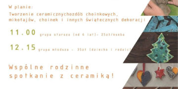 Warsztaty GLINIANE – Idą Święta