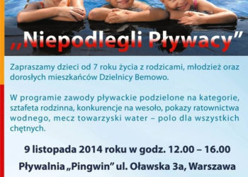 I Rodzinny Festiwal Pływania i Sportów Wodnych „Niepodlegli Pływacy”