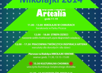 Targi rękodzieła, w kinie oraz … w chmurach, czyli białołęckie Mikołajki