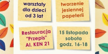 Listki, liściki, listeczki – warsztaty plastyczne dla dzieci