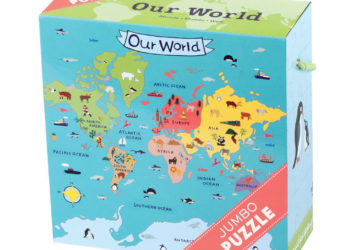 Puzzle Jumbo Mapa Świata