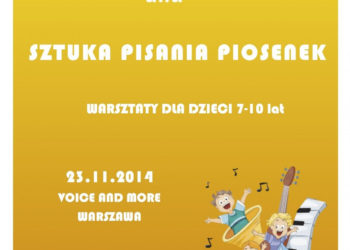Sztuka Pisania Piosenek – warsztat dla dzieci