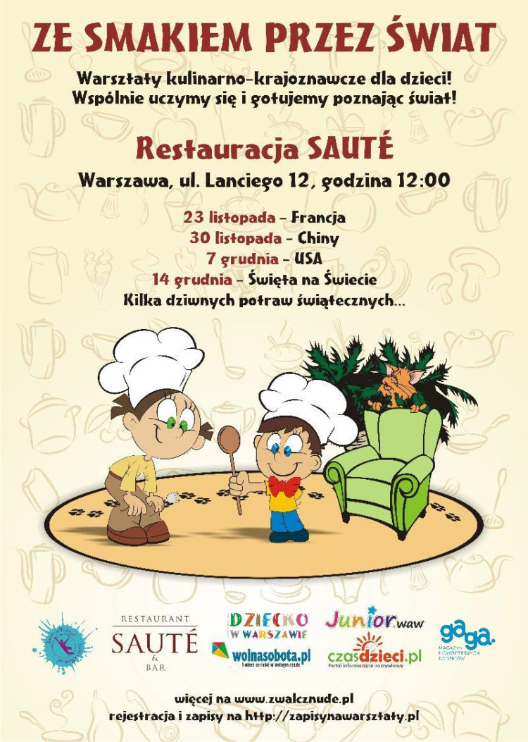 Warsztaty ZE SMAKIEM PRZEZ ŚWIAT