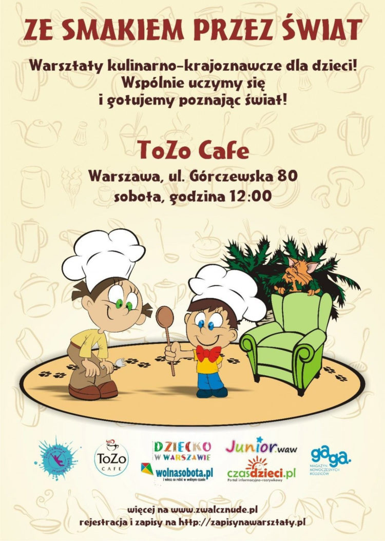 Warsztaty ZE SMAKIEM PRZEZ ŚWIAT