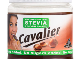 Belgijski krem czekoladowy słodzony ekstraktem ze stewii, bez dodatku cukru, 250g