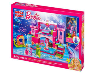 Klocki Mega Bloks Barbie® Underwater Castle – Podwodny zamek, nr katalogowy: 80241