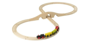 LILLABO – Kolejka drewniana, 20 elem., wielobarwny 49,99 PLN