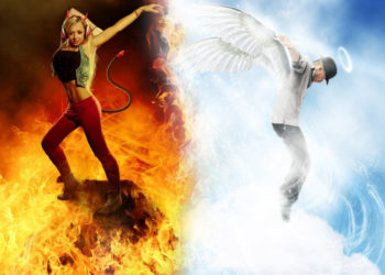 „DIABŁY I ANIOŁY”, CZYLI PIEKIELNIE UDANY SYLWESTER NA ZAMKU W RYNIE