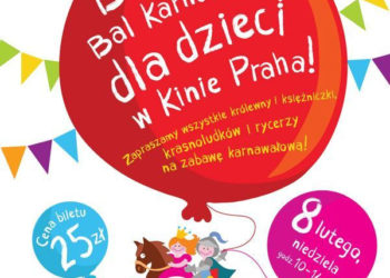 Bajkowy bal karnawałowy dla dzieci w Kinie Praha!